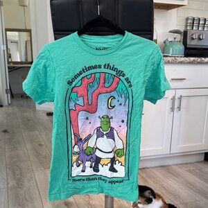 Dreamworks Shrek Teal T-Shirt